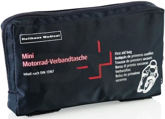 Holthaus Medical Φαρμακείο Πρώτων Βοηθειών Αυτοκινήτου Τσαντάκι με Εξοπλισμό