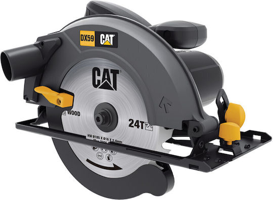 CAT Circular Saw 1400W with Dust Extraction System