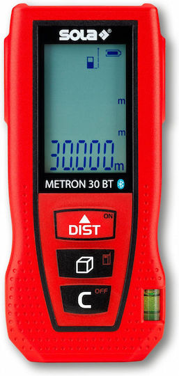 Sola Μέτρο Laser Metron 30 Bt Bluetooth με Δυνατότητα Μέτρησης 30m