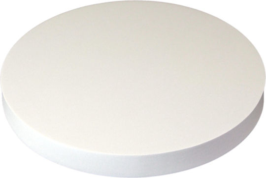 IRiSfot Foam Props For Photography Circle 15x2.5cm White Photography Props for Studio