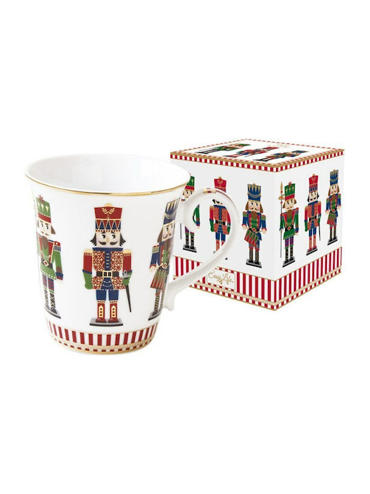 Marva Christmas Mug Porcelain Multicolored