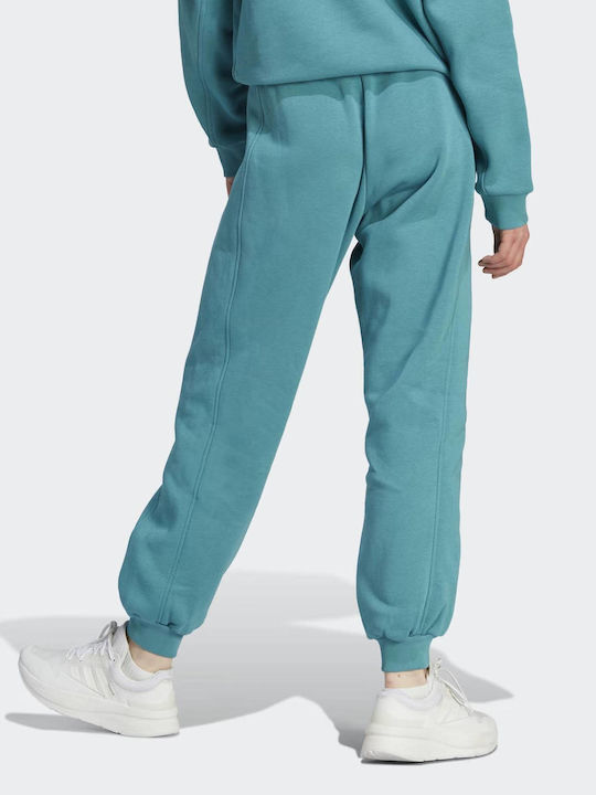 Adidas All Szn Pant Women's Sweatpants Blue Fleece