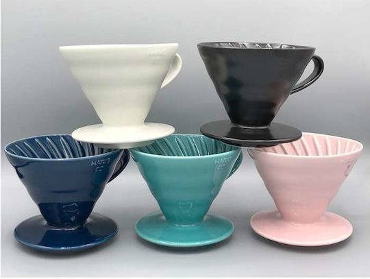 Hario V60 02 Coffee Dripper Ceramic Red 140x120x102mm