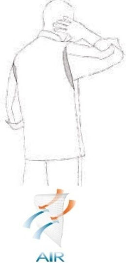 Egochef Coat Chef 100% Microfiber White with Long Sleeve Guy