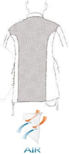Egochef Σακάκι Σεφ Unisex Καφέ με Μακρύ Μανίκι