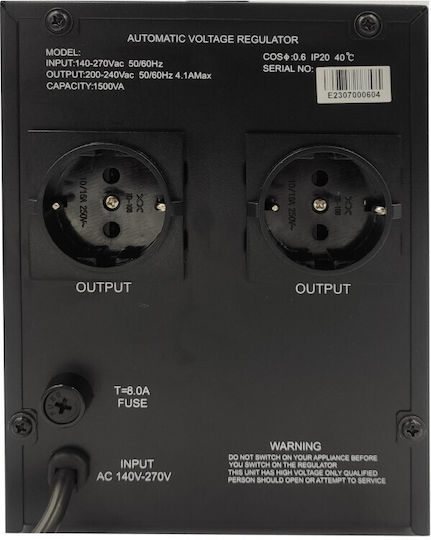 NG NG-AVR2000-LED Voltage Regulator 2000VA