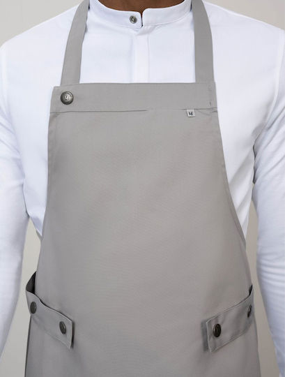 Le Nouveau Chef Ποδιά Σεφ Ολόσωμη Dallas Γκρι