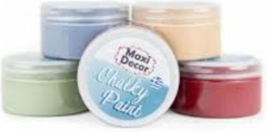 Maxi Decor Chalk Paint Patina for Chalk Colour 509 Olive Olive Green 100ml CHP-509