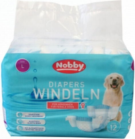 Nobby Diapers Windeln Female Dog Diaper Pants Period XLarge 12pcs