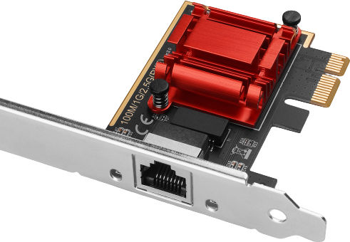 Axagon PCIe Controller with 1 Ethernet Port Card