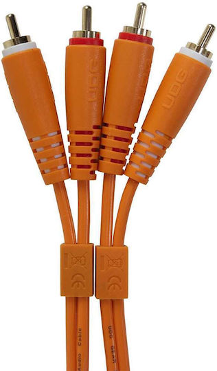 UDG Cable 2x RCA male - 2x RCA male 3m U97003OR