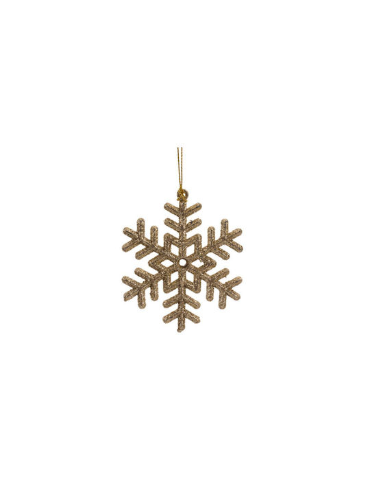 Kaemingk Christmas Plastic Ornament Gold 10x10cm