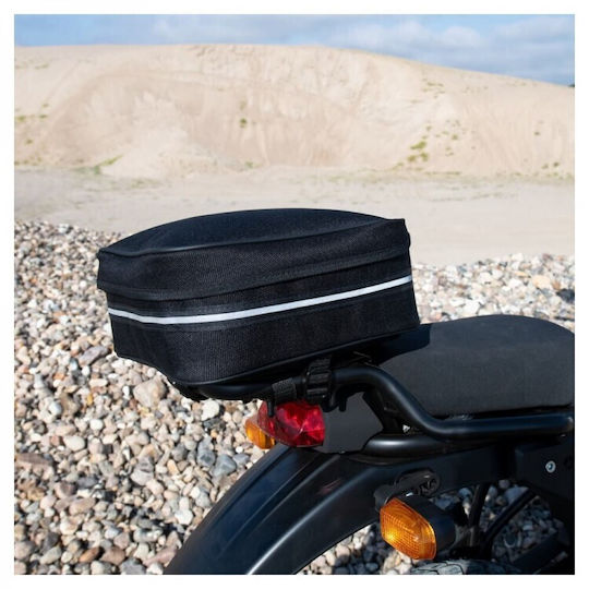 Moto-Detail Σάκος Ουράς Μοτοσυκλέτας 6lt σε Μαύρο Χρώμα