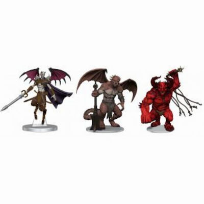 WizKids Dungeons & Dragons Figuren Hutjin, Moloch, Titivilus der Reiche 3Stück 96141