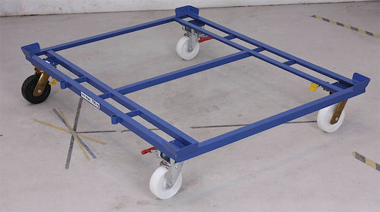 Variofit Plattformwagen for Load Weight up to 500kg in Blau Color