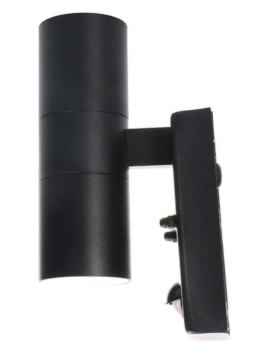 123led Επιτοίχιο Εξωτερικό Σποτ GU10 IP44 Διπλής Δέσμης