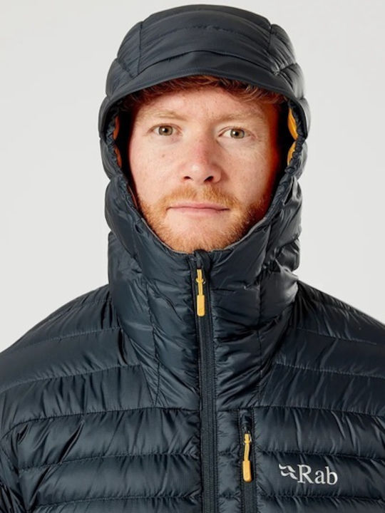 Rab Microlight Alpine Men's Winter Puffer Jacket Black RAB--SAH_1