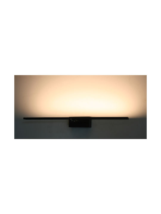 Gekas Capri Leuchte Badezimmer LED Schwarz 60cm
