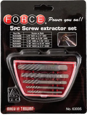 Force Set Puller for Screws 5 pieces