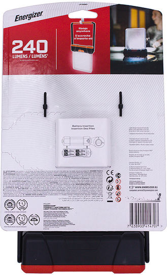 Energizer Battery Workshop Light LED IPX4 with Brightness up to 150lm with Soldering Technology