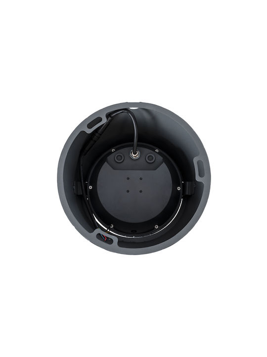 GloboStar Flood-Silo Außenstehlampe Projektor LED Außenbereich 36W RGBW IP67 Grau