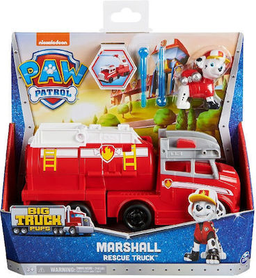 Spin Master Φορτηγό Paw Patrol - Big Trucks Marshall για 3+ Ετών