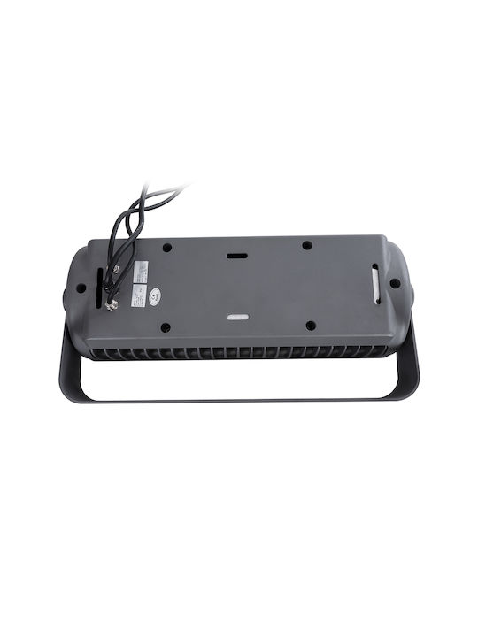 GloboStar Flood-Sena Lampă De Podea Pentru Exterior LED Mașină De Spălat Pe Perete 600W RGBW IP65 Gri