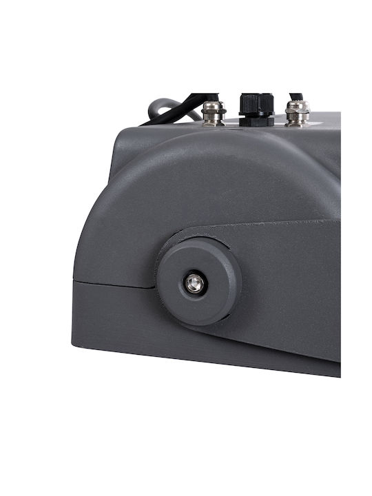 GloboStar Flood-Sena Lampă De Podea Pentru Exterior LED Mașină De Spălat Pe Perete 600W RGBW IP65 Gri