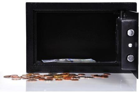 Malatec Tresor mit digitalem Schloss Abmessungen H31xB20xH20cm mit Gewicht 3.982kg 22627