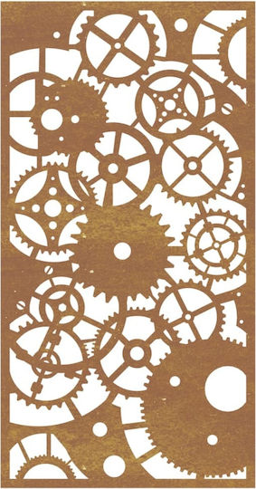 vidaXL Wall Decoration Garden Metal 105cmx55cmx0.7cm 824492