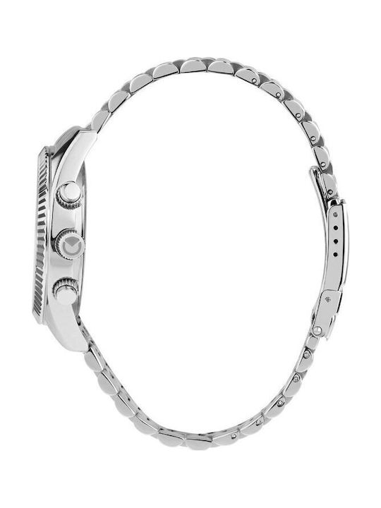 Sector 240 Men's Watch Chronograph Battery with Silver Metal Bracelet