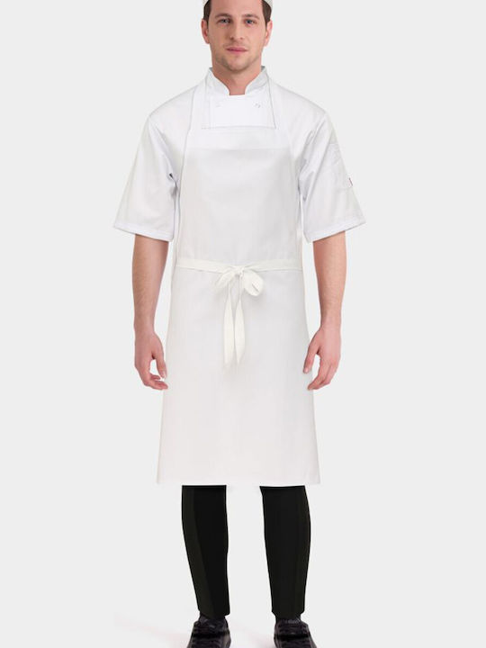 Oliver Harvey Apron White