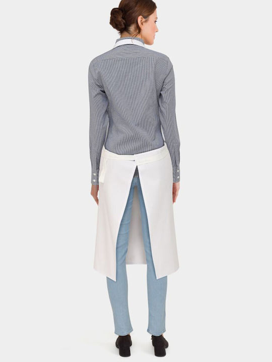 Oliver Harvey Apron White