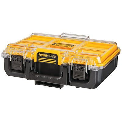 Dewalt Tool Compartment Organiser 6 Slot Yellow 37x26x13cm