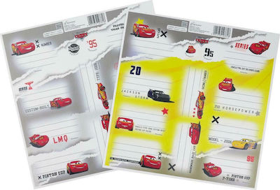 Beniamin Notebook Labels Cars 24pcs