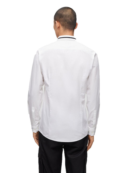 Hugo Boss Men's Shirt Long Sleeve White