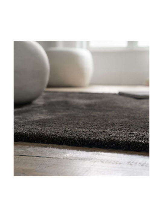 Gofis Home Heaven 802/14 Αντιολισθητικό Χαλί Ορθογώνιο Graphite Black 130x190cm