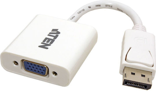 Aten Convertor VGA masculin în VGA feminin Alb 1buc VC925