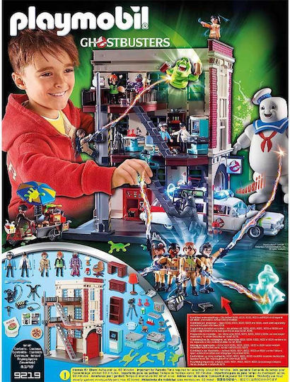 Playmobil Ghostbusters Αρχηγείο για 6 ετών