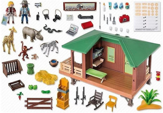 Playmobil Wild Life Ranger Station Animal Area για 4-10 ετών