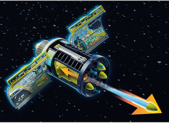 Playmobil Space Distrugător Spațial de Meteoriți pentru 4-10 ani