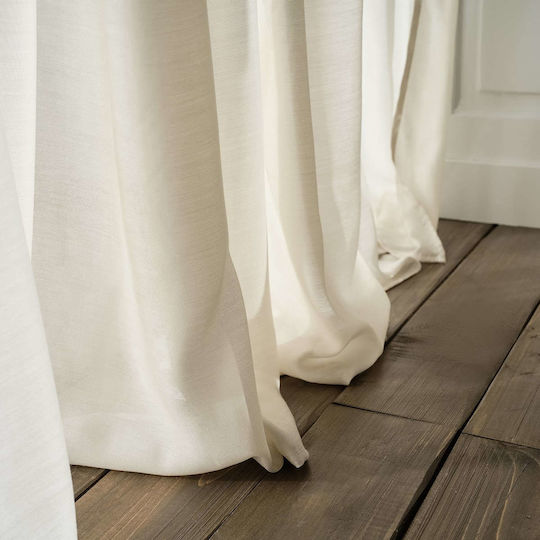 Gofis Home Renata 506/06 με Τρουκς Μπεζ 140x280εκ.