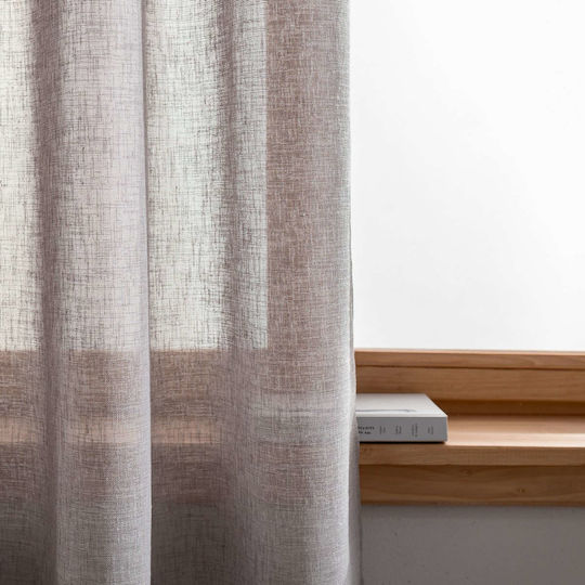 Gofis Home Пердета с Копчета Combe Aw23 502/48 Сиви 200x280см