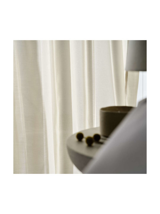 Gofis Home Perdea Cu Capse Renata 506/06 Bej 140x280 Cm