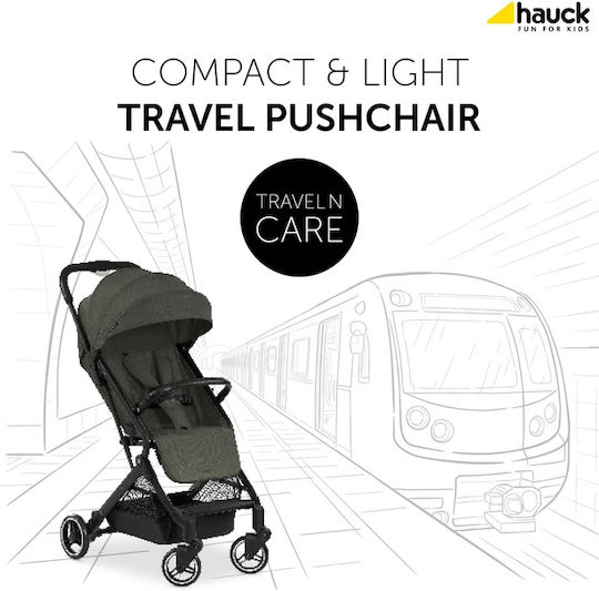 Hauck Καρότσι Μωρού Travel n Care Dark Olive