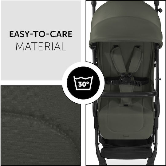 Hauck Καρότσι Μωρού Travel n Care Dark Olive