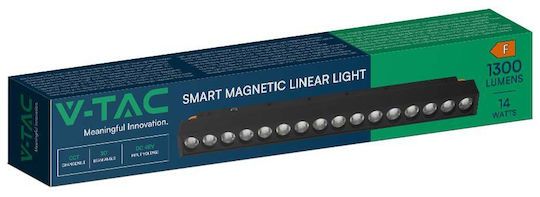 V-TAC Commercial Linear LED Ceiling Light 14W Warm to Cool White IP20
