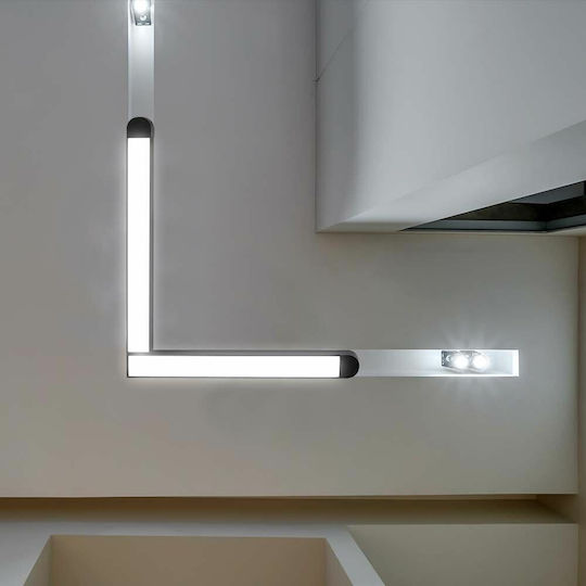 V-TAC Commercial Linear LED Ceiling Light 25W Cold White IP20 L28xD25.5xH2.4cm