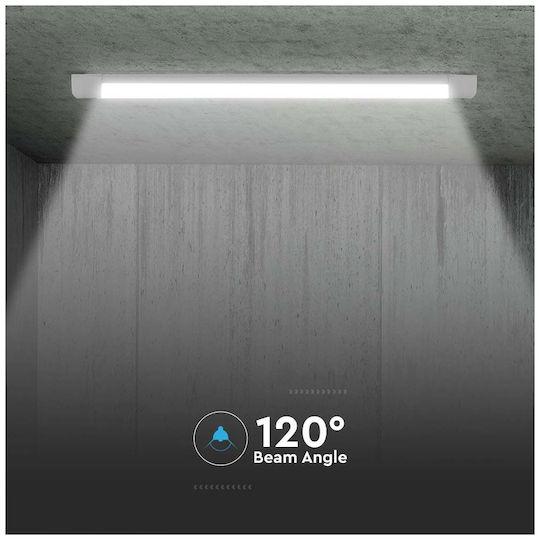 V-TAC LED Kommerzielle lineare Beleuchtung Leuchte Wand 50W Naturweiß IP20 B150xT7.5xH2.4cm