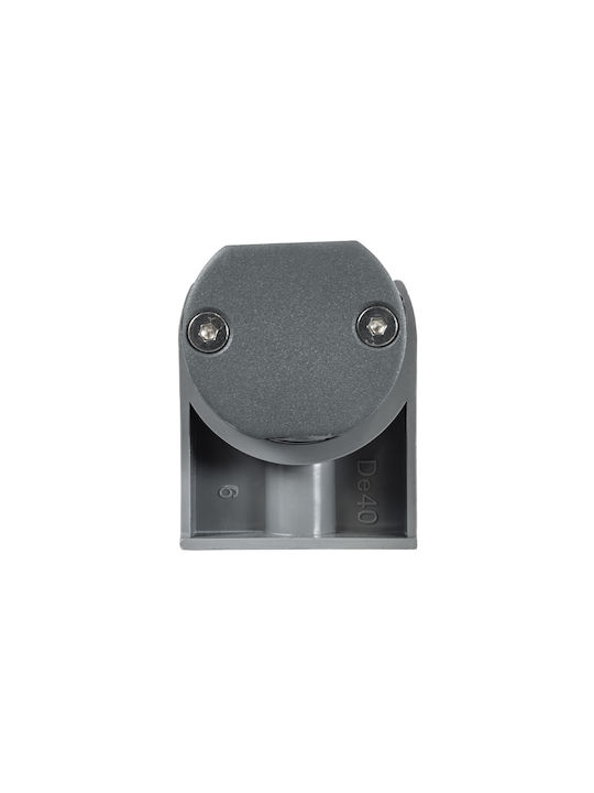 GloboStar Window-Bari Lampă De Podea Pentru Exterior LED Mașină De Spălat Pe Perete 12W RGBW IP65 Gri